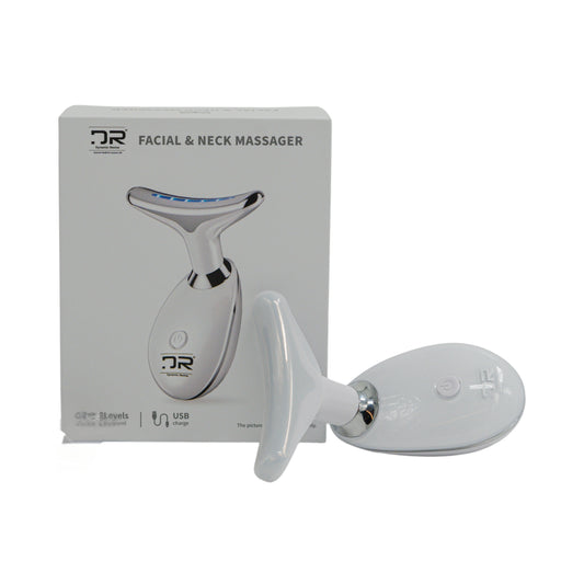 LED Therapy Handheld Device 3-Color Light, Vibration Massage, & EMS Firming