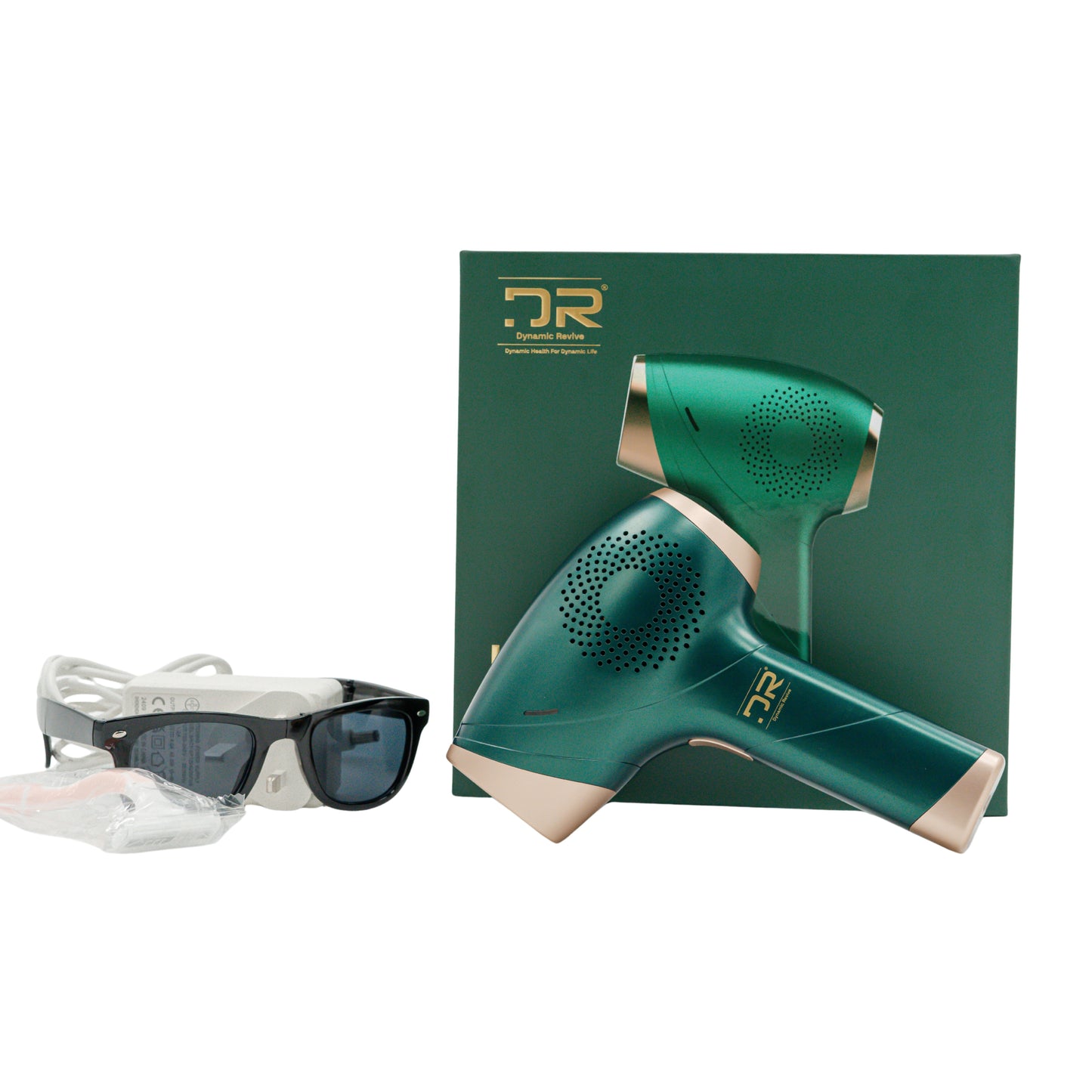 Laser Hair Removal Device For Full Body Sapphire Double Freezing Point Depilator Green