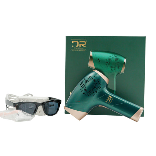 Laser Hair Removal Device For Full Body Sapphire Double Freezing Point Depilator Green