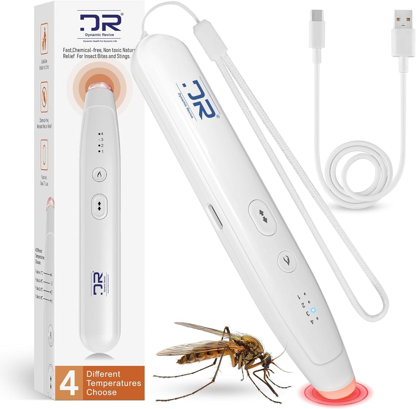 Insect Bite Relief Pen – Fast, Drug-Free Itch Relief