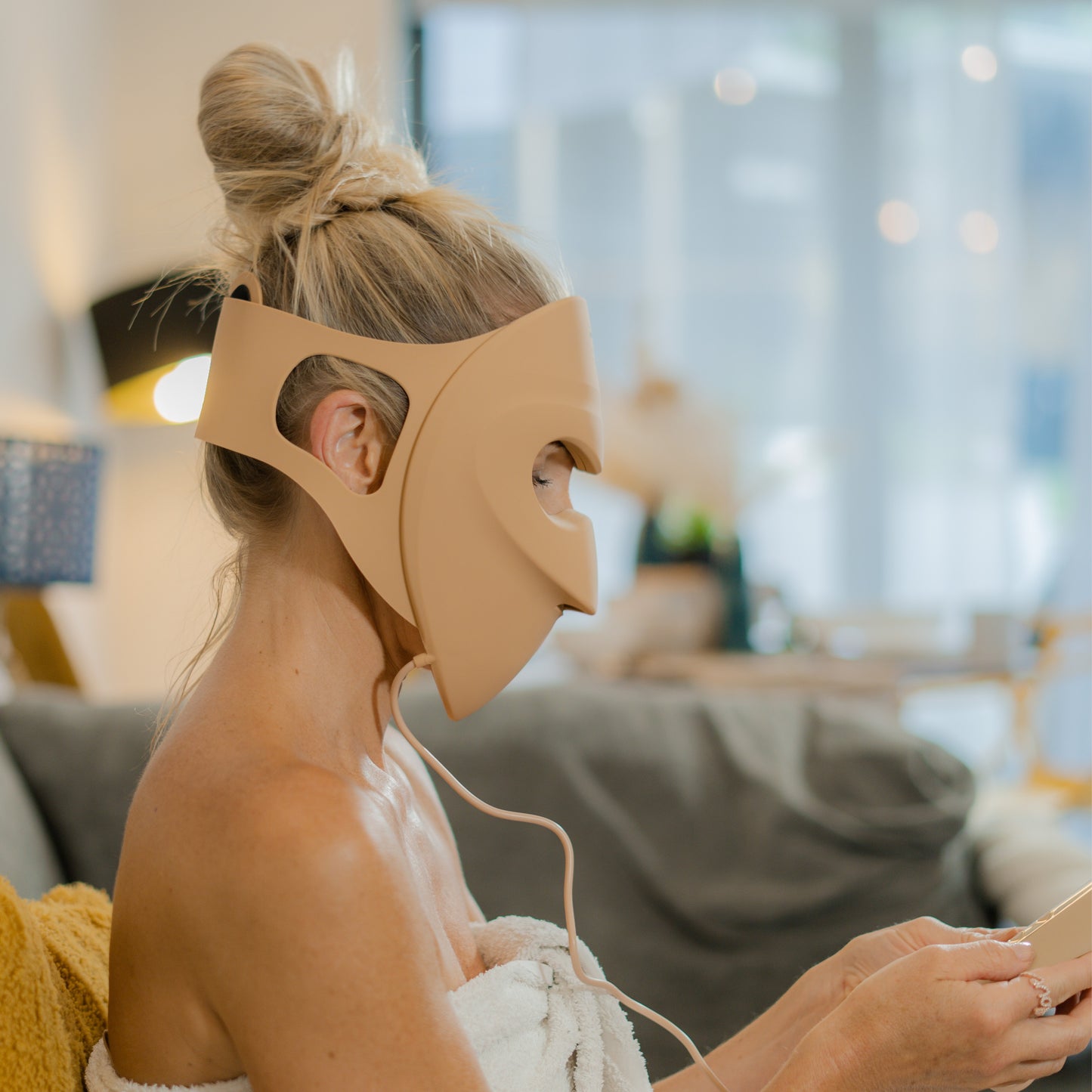 3D Silicone LED Light Therapy Mask – Skin Rejuvenation, Anti-Aging & Brightening
