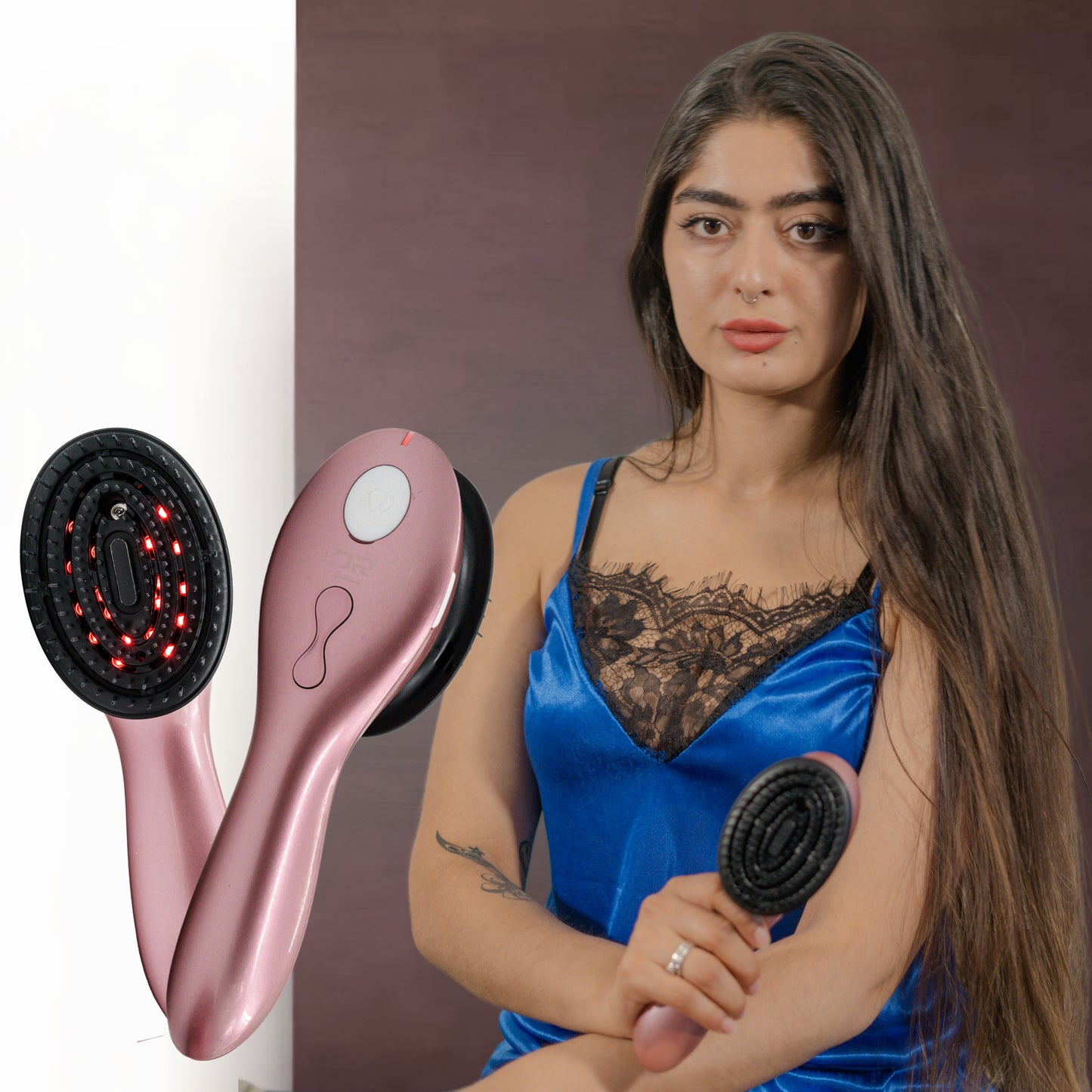 Spray Massage Comb – Hair Growth & Scalp Massager Anti-Static Ionic Technology