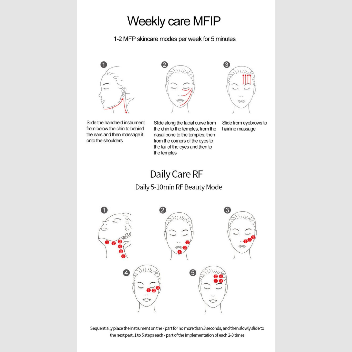 EMS+RF Facial Beauty Device Firming & Wrinkle Reduction