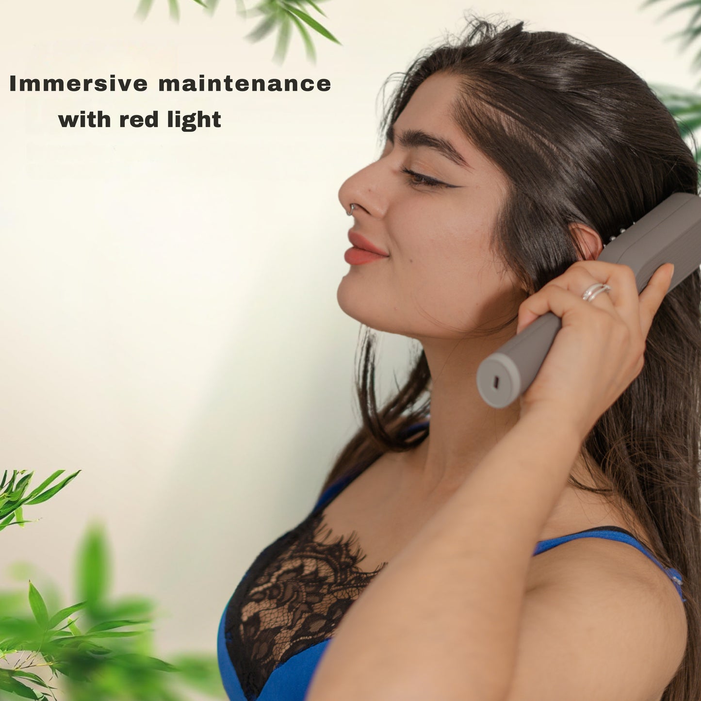 Laser Hair Growth & Scalp Therapy Comb – EMS, RF, LED & Ion Technology