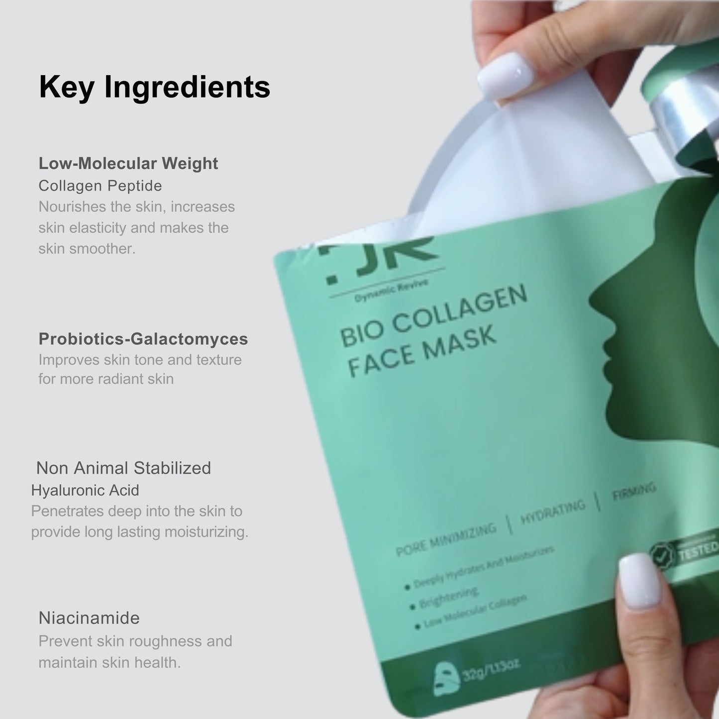 Hydrogel Face Collagen Mask – Firming & Hydrating Skincare Treatment