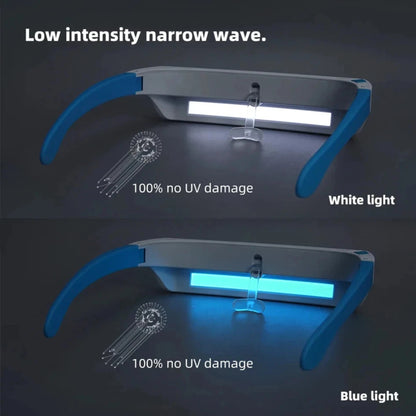 Light Therapy Glasses – White & Blue Light Modes for Sleep, Energy & Mood