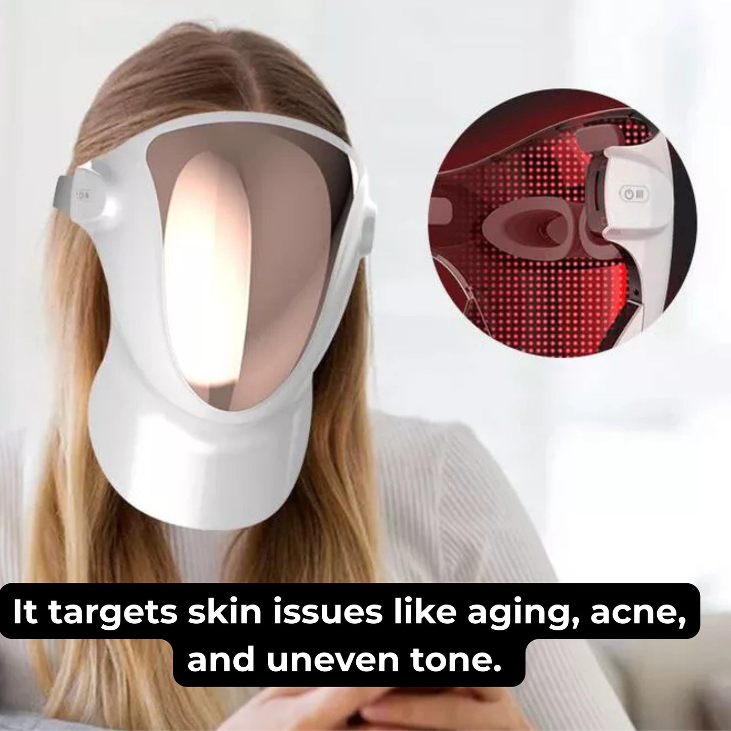 LED Photon Skin Therapy Mask – Anti-Aging, Collagen & Skin Repair