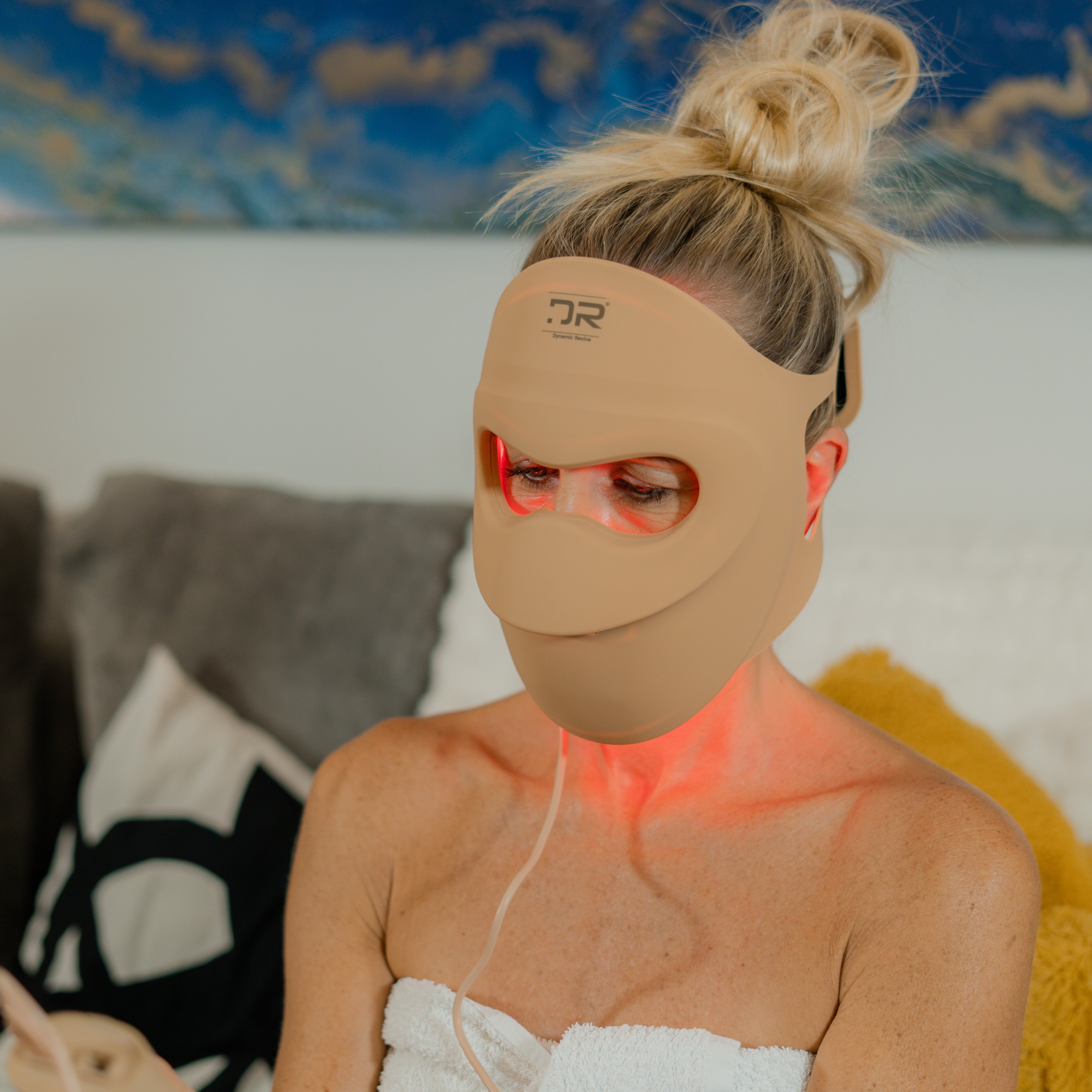 3D Silicone LED Light Therapy Mask – Skin Rejuvenation, Anti-Aging & Brightening