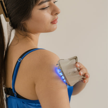 LED Therapy Full Body Massager – EMS & Acupoint Therapy for Pain Relief and Relaxation