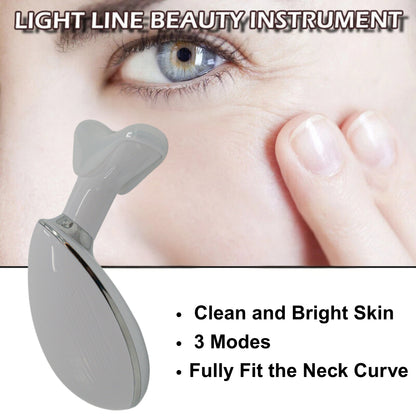 LED Therapy Handheld Device 3-Color Light, Vibration Massage, & EMS Firming