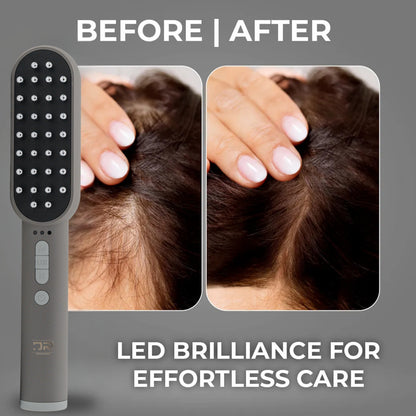 Laser Hair Growth & Scalp Therapy Comb – EMS, RF, LED & Ion Technology