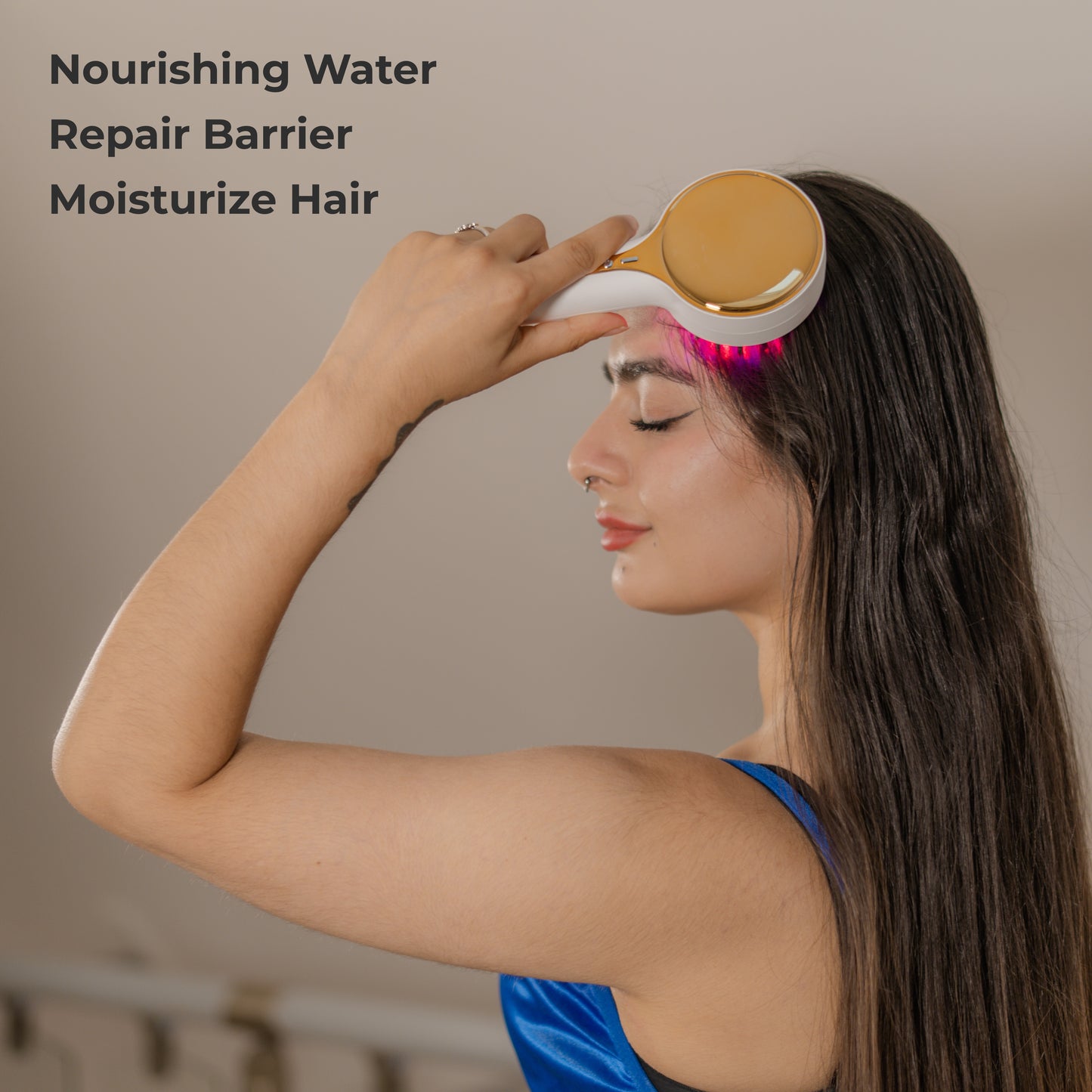Hair Growth & Massaging Brush | Laser Guided Liquid Comb