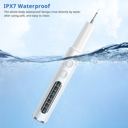 White Dental Cleaning Kit Professional Electric Tooth Cleaner