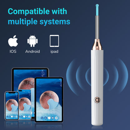 Smart Ear Wax Cleaner 1080P HD Wireless Otoscope