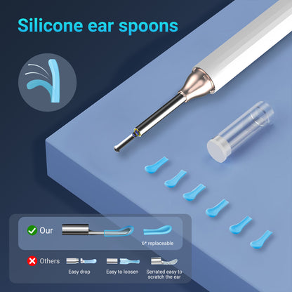 Smart Ear Wax Cleaner 1080P HD Wireless Otoscope