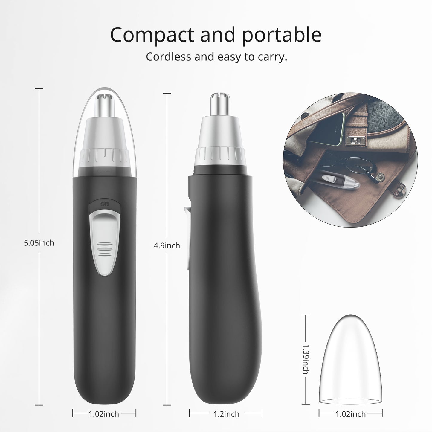 Nose Hair Remover Rechargeable Precision Trimmer