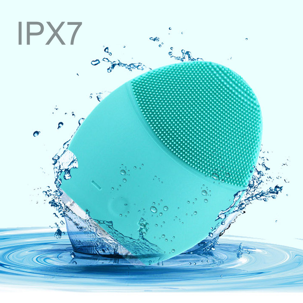 Facial Cleansing & Massaging Brush Sonic Silicone Face Cleaner